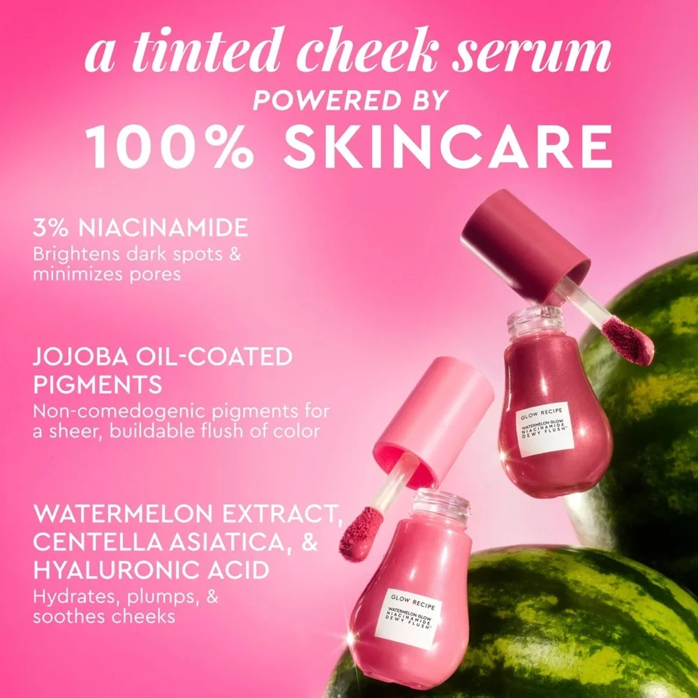 NEW Glow Recipe Watermelon Glow Niacinamide Dewy Flush - WATERMELON FLUSH